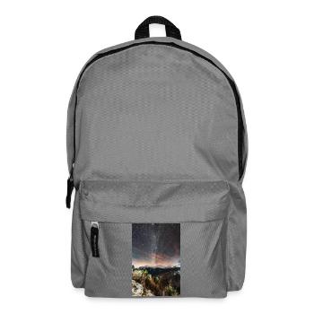 La Voie lactée au-dessus des montagnes Agrafa - Sac à dos - gris éléphant - Devant