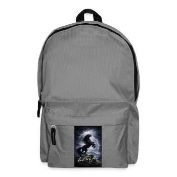 Unicorn in the Storm Freedom Spirit - Backpack - elephant grey - Front