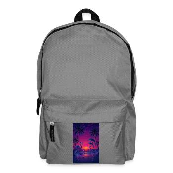 RockyZoo23 - Backpack - elephant grey - Front