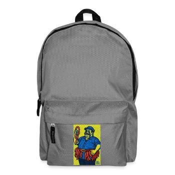Wurstmann in Pop Art Style - Backpack - elephant grey - Front