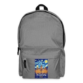 A Coruna Spain - Rucksack - Mittelgrau - Vorne