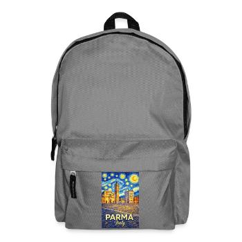 Parme, Italie - Sac à dos - gris éléphant - Devant