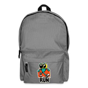 Run Frog Pop Art - Sac à dos - gris éléphant - Devant