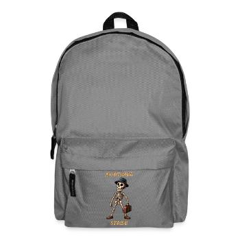 Mortimer Stride Skeleton Internet Animation Star - Backpack - elephant grey - Front
