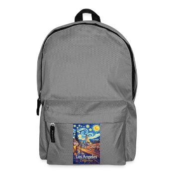 Los Angeles, California - Backpack - elephant grey - Front