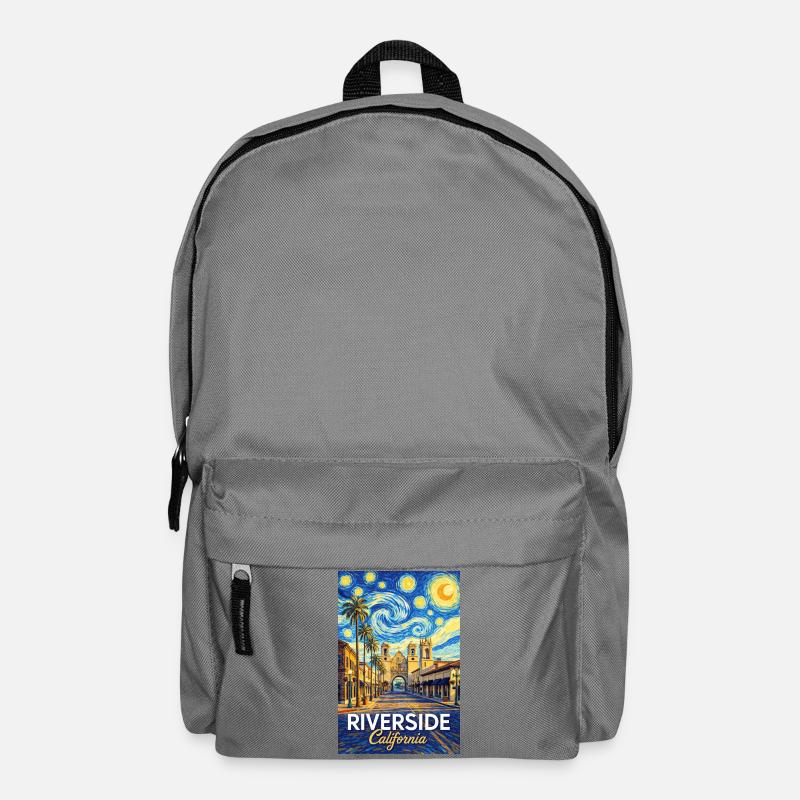 Riverside, Kalifornien - Rucksack - Mittelgrau
