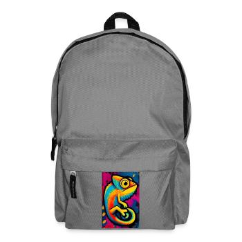 Chamäleon - Rucksack - Mittelgrau - Vorne