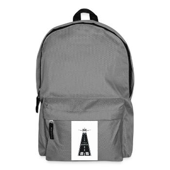 Aviation Runway Design – It's a Lifestyle - Backpack - elephant grey - Front