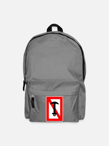 Anchor ban - anchor ship captain sailing boat - Backpack - elephant grey