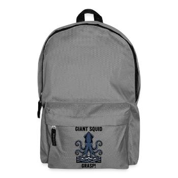 Giant Squid Sea Abyss Grasp Giant Squid - Backpack - elephant grey - Front
