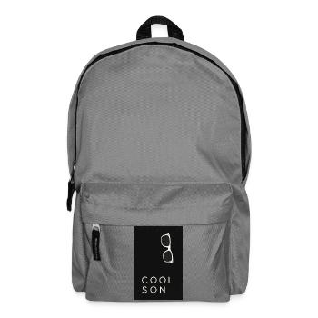 Cool Son – Design minimaliste de streetwear - Sac à dos - gris éléphant - Devant