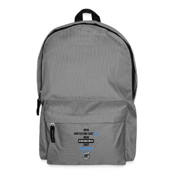 Schrauberherz  - Rucksack - Mittelgrau - Vorne