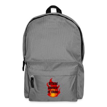 inscription amusante - Sac à dos - gris éléphant - Devant