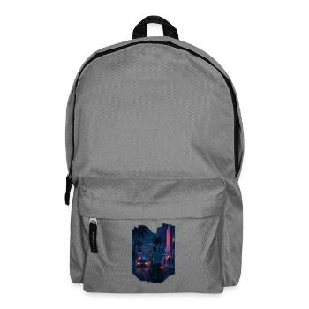 Jeu rétro des années 80 - Sac à dos - gris éléphant - Devant