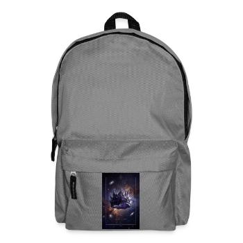 Kosmische Krone - Rucksack - Mittelgrau - Vorne