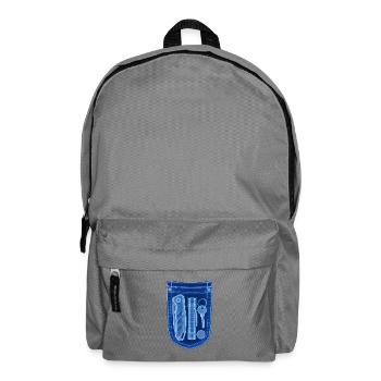 X-ray Tool Shield Motif - Backpack - elephant grey - Front