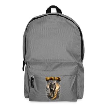 Incassable - Étape par étape / Conception du Loup / - Sac à dos - gris éléphant - Devant