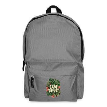 Leaf Therapy – Daily Dose Pflanzen Statement - Rucksack - Mittelgrau - Vorne