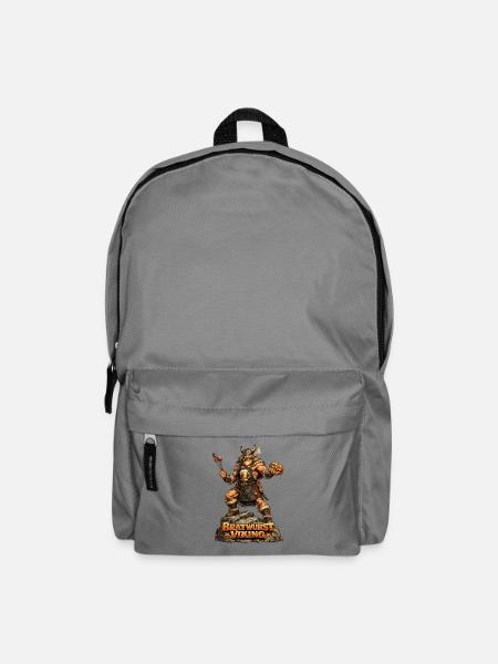 Bratwurst Viking - Rucksack - Mittelgrau