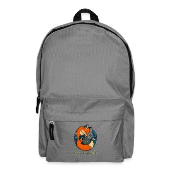 Waldfuchs Kompass der Neugier - Rucksack - Mittelgrau - Vorne