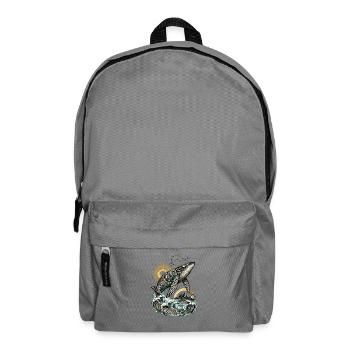 Mana-Wal – Geist des Pazifiks - Rucksack - Mittelgrau - Vorne