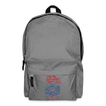 Urban Gardening Ask Me Anything - Backpack - elephant grey - Front