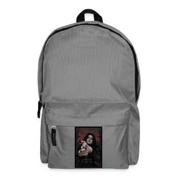 Gothic Pose: Seductive Darkness - Backpack - elephant grey - Front