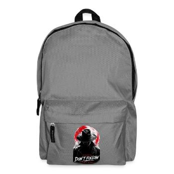 Legends do not lead to follow - Backpack - elephant grey - Front