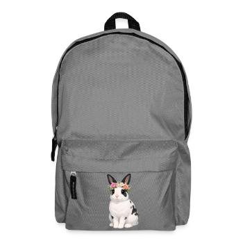English Snail Rabbit - Backpack - elephant grey - Front
