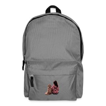 Fille avec Goldie - Sac à dos - gris éléphant - Devant