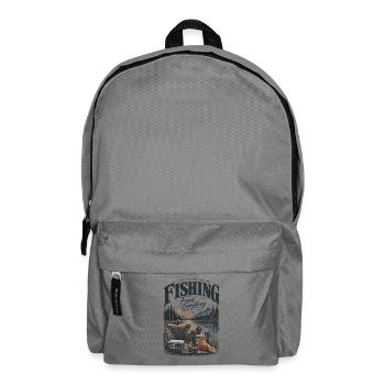 Pêche - Sac à dos - gris éléphant - Devant