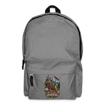 Der Berg ruft: Alpenexpedition - Rucksack - Mittelgrau - Vorne