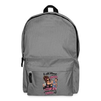 Pop up Männer  - Rucksack - Mittelgrau - Vorne