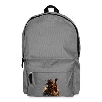 Guerrier de la Mer Dragonné - Sac à dos - gris éléphant - Devant
