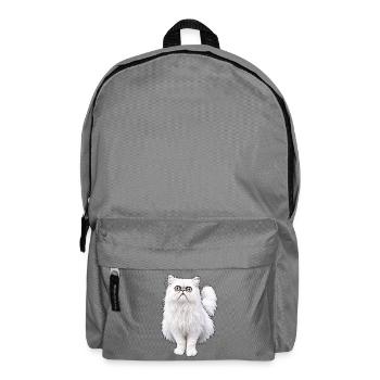 Chat bizarre - Sac à dos - gris éléphant - Devant
