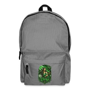 Grüne Jungfrau Mondgöttin - Rucksack - Mittelgrau - Vorne