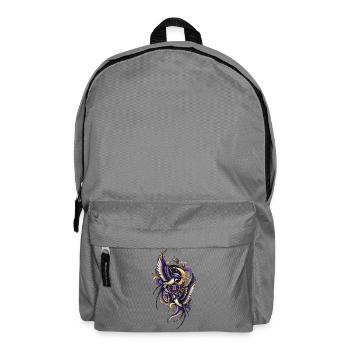 Sternzeichen Zwillinge – Celestial Schwalben - Rucksack - Mittelgrau - Vorne