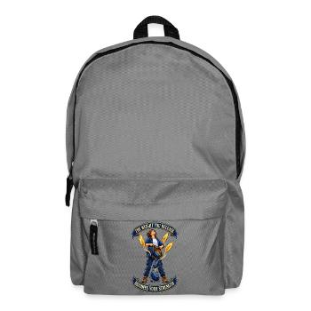 Release the Weight, Gain Strength - Rucksack - Mittelgrau - Vorne
