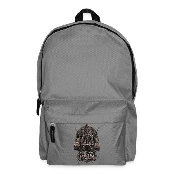 Spartaner Feel My Pain - Rucksack - Mittelgrau - Vorne