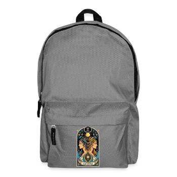 ZWILLINGE STERNZEICHEN - Rucksack - Mittelgrau - Vorne