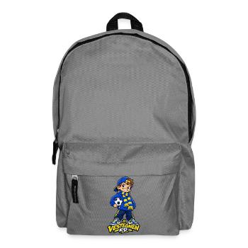 Vestegnen_kid_mascot - Rucksack - Mittelgrau - Vorne