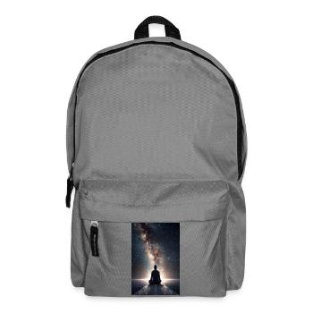 Kosmisches Tor-Meditation - Rucksack - Mittelgrau - Vorne