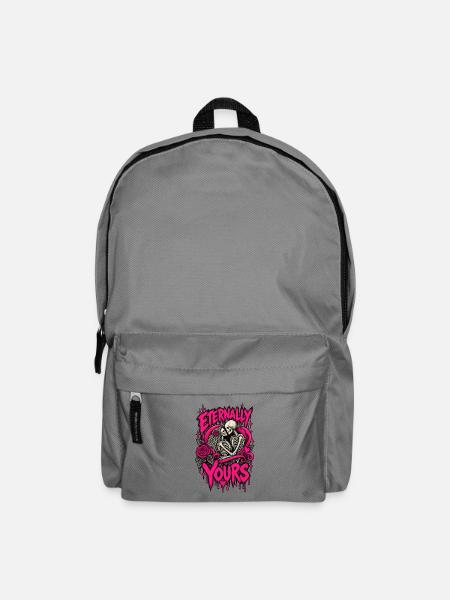 Eternal Lovers Skelettkuss - Rucksack - Mittelgrau