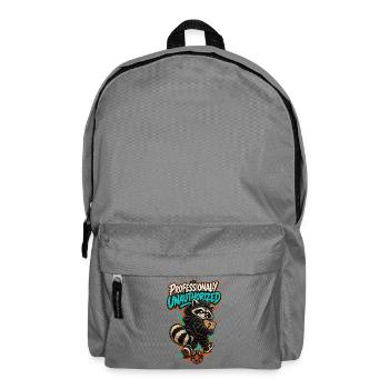 RobVibe Wild Club – Beruflich nicht zugelassen - Rucksack - Mittelgrau - Vorne