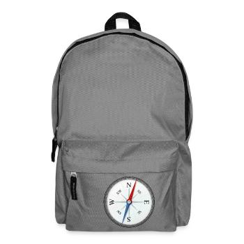 Kompass - Rucksack - Mittelgrau - Vorne