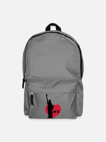 new york - Backpack - elephant grey