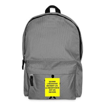 Injustice - Sac à dos - gris éléphant - Devant