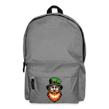 Irish Leprechaun Ireland - Backpack - elephant grey - Front