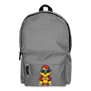 Chill Heart Chick - Backpack - elephant grey - Front