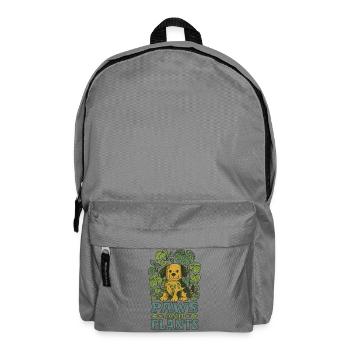 Paws and Plants - Backpack - elephant grey - Front